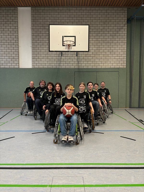 Rollstuhlsport Mannschaft