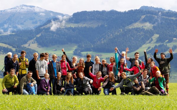 Volleyballhütte 2017 Gruppenbild